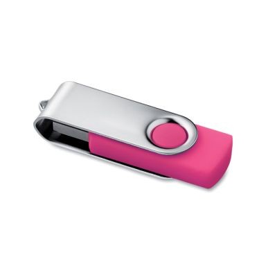 Picture of TECHMATE 8GB USB FLASH DRIVE in Fuchsia