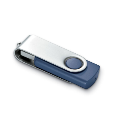 Picture of TECHMATE, USB FLASH 4GB in Blue.