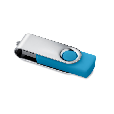 Picture of TECHMATE, USB FLASH 4GB in Blue