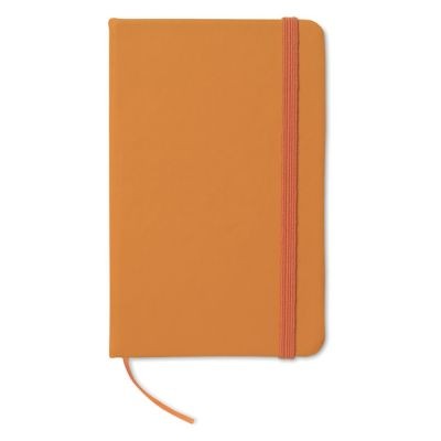 Picture of A6 NOTE BOOK 96 LINED x SHEET in Orange