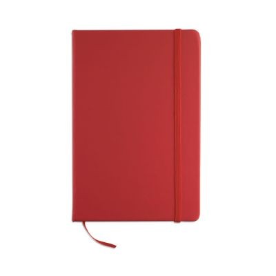 Picture of A5 NOTE BOOK 96 LINED x SHEET in Red.