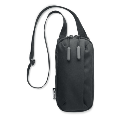 Picture of CROSS BODY SMARTPHONE BAG in Black.