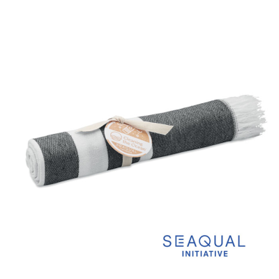 Picture of SEAQUAL® HAMMAM TOWEL 100X170 in Grey.