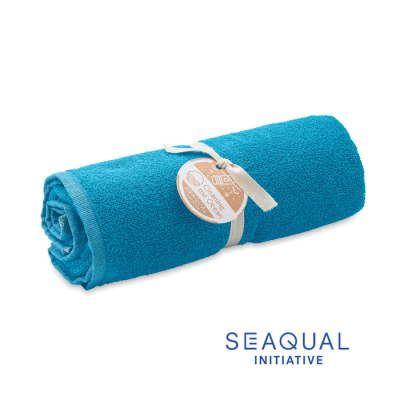 Picture of SEAQUAL® TOWEL 100X170CM in Blue.