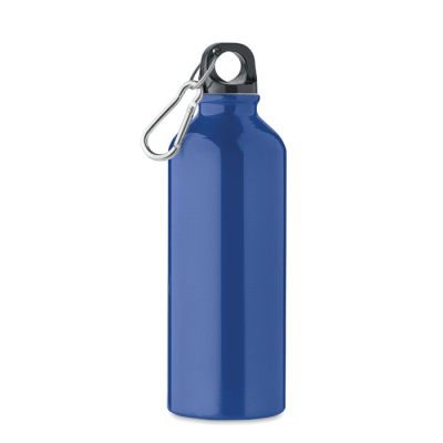 Picture of RECYCLED ALUMINIUM METAL BOTTLE 500ML in Blue
