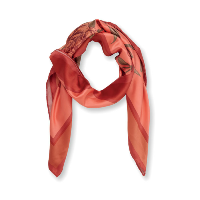 Picture of SHAWL RECYCLED SATIN POLYESTER in Red