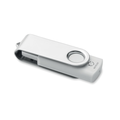 Picture of RECYCLED ABS USB 16G  MO2080-06 in White