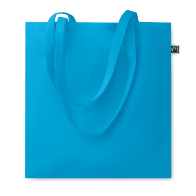 Picture of FAIRTRADE SHOPPING BAG 140G in Blue