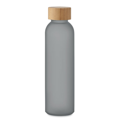 Picture of FROSTED GLASS BOTTLE 500ML in Grey