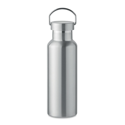 Picture of DOUBLE WALL BOTTLE 500 ML in Silver