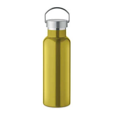 Picture of DOUBLE WALL BOTTLE 500 ML in Green.