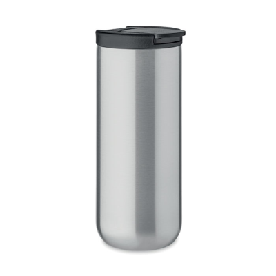 Picture of DOUBLE WALL BOTTLE 330ML in Matt Silver.