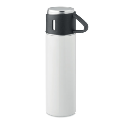 Picture of DOUBLE WALL BOTTLE 420 ML in White