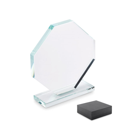 Picture of CRYSTAL AWARD in White.