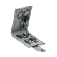 Picture of RPET FELT 6 PIECE MANICURE SET in Grey