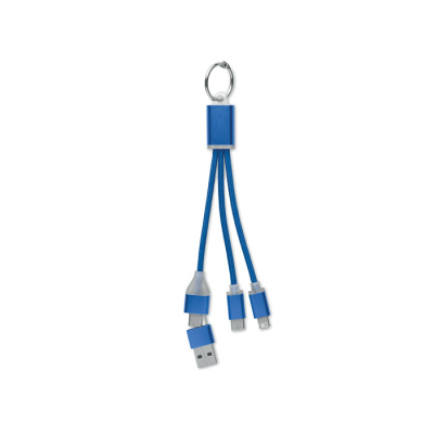 Picture of 4 in 1 Charger Cable Type C in Blue.