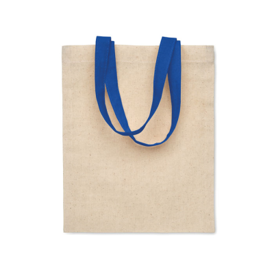 Picture of SMALL COTTON GIFT BAG140 GR & M² in Blue