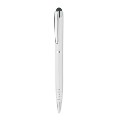 Picture of STYLUS BALL PEN in White.