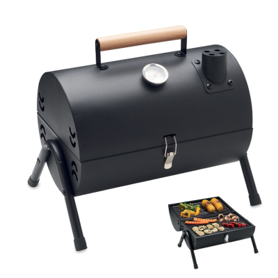 Picture of PORTABLE BARBECUE with Chimney in Black.