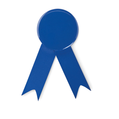 Picture of RIBBON STYLE BADGE PIN in Blue
