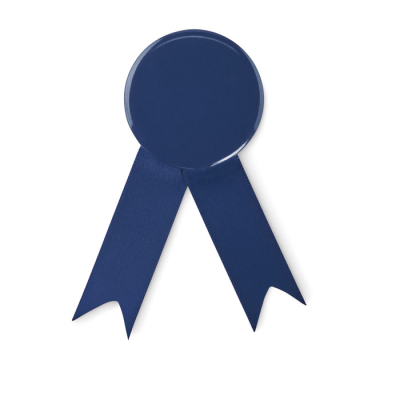 Picture of RIBBON STYLE BADGE PIN in Blue