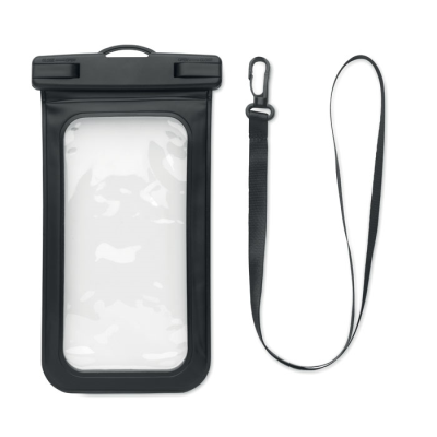 Picture of WATERPROOF SMARTPHONE POUCH in Black