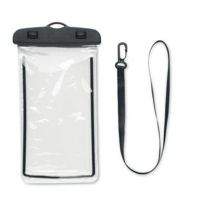 Picture of WATERPROOF SMARTPHONE POUCH in Black