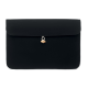 Picture of 15 INCH 220 GR & M² COTTON POUCH in Black