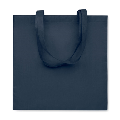 Picture of RPET NON-WOVEN SHOPPER TOTE BAG in Blue.