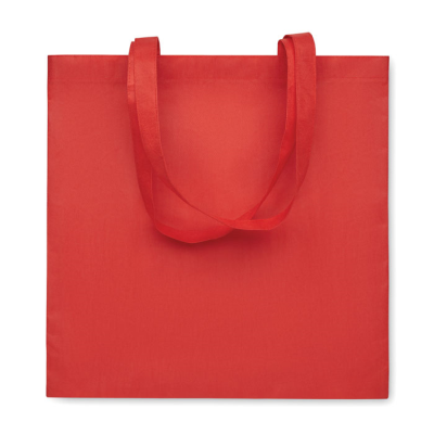 Picture of RPET NON-WOVEN SHOPPER TOTE BAG in Red