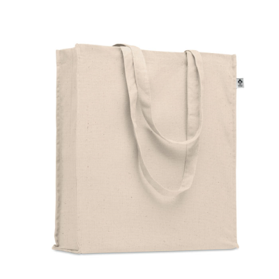 Picture of ORGANIC COTTON SHOPPER TOTE BAG in Brown