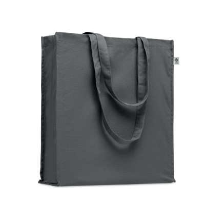 Picture of ORGANIC COTTON SHOPPER TOTE BAG in Grey