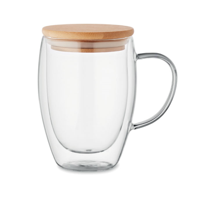 Picture of DOUBLE WALL BOROSILICATE MUG in White