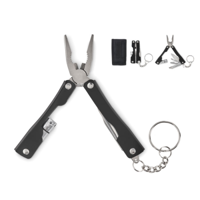 Picture of FOLDING MULTITOOL KNIFE in Black.