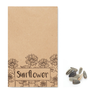 Picture of SUNFLOWER SEEDS in Envelope in Brown.