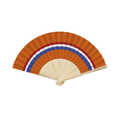 Picture of MANUAL FAN FLAG DESIGN in Orange