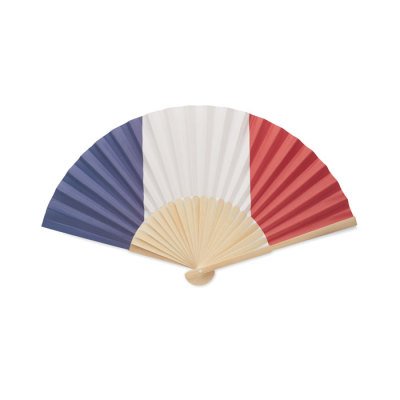Picture of MANUAL FAN FLAG DESIGN in Blue