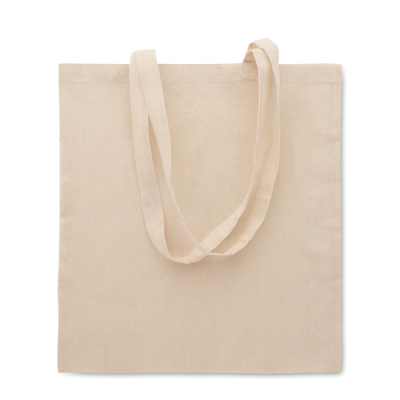 Picture of SHOPPER TOTE BAG POLYCOTTON in Brown
