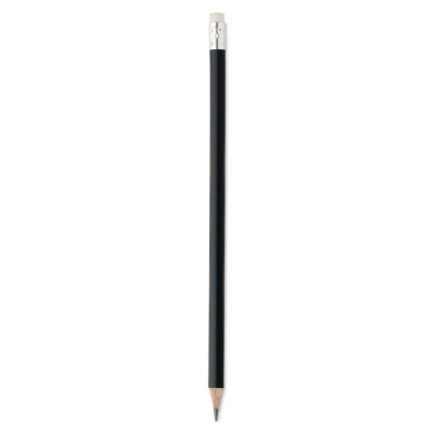 NATURAL PENCIL with Eraser in Black.