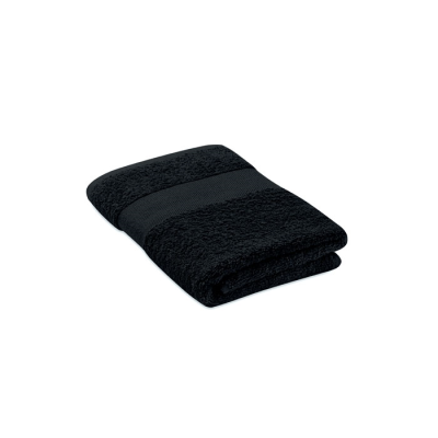 Picture of TOWEL ORGANIC 50X30CM in Black.