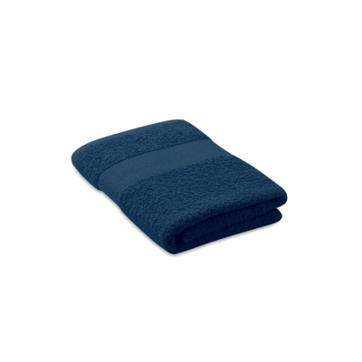 Picture of TOWEL ORGANIC 50X30CM in Blue.