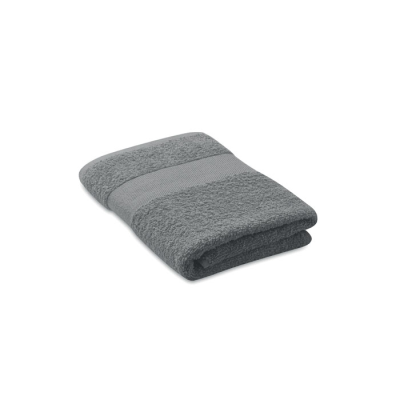 Picture of TOWEL ORGANIC 50X30CM in Grey.