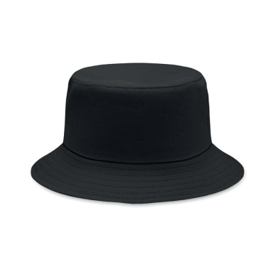 Picture of BRUSHED 260GR & M² COTTON SUNHAT in Black.