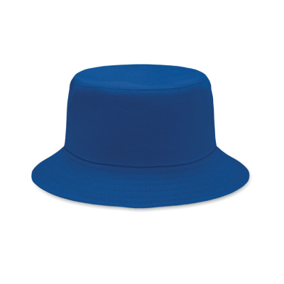Picture of BRUSHED 260GR & M² COTTON SUNHAT in Blue.