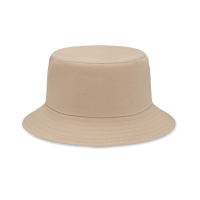 Picture of BRUSHED 260GR & M² COTTON SUNHAT in Brown.