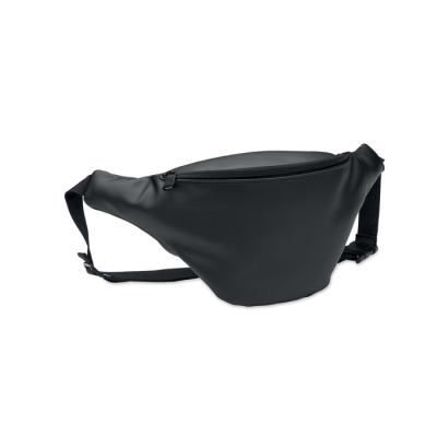 Picture of SOFT PU WAIST BAG in Black.