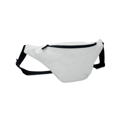 Picture of SOFT PU WAIST BAG in White.