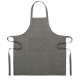 Picture of RECYCLED COTTON KITCHEN APRON in Black
