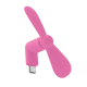 PORTABLE USB-C FAN in Pink image 2