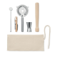 Picture of 5 PIECE COCKTAIL KIT in Pouch, in Brown